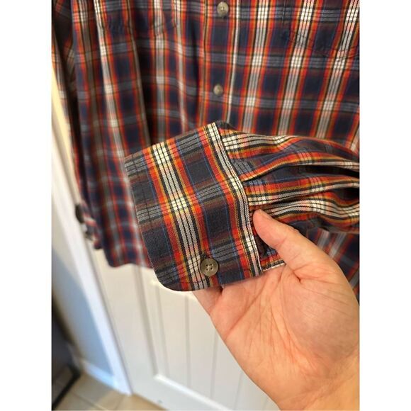 Wrangler Western Shirt Flannel Button Down Long Sleeve Men’s Top Size M - Picture 4 of 6